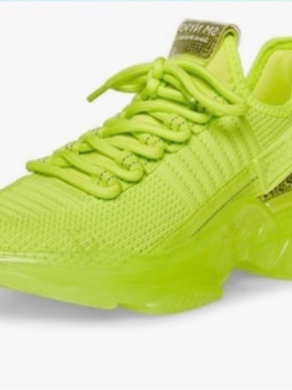 Steve Madden Neon Lime Sneakers